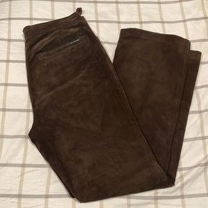 Vintage New York & Company Leather Jeans